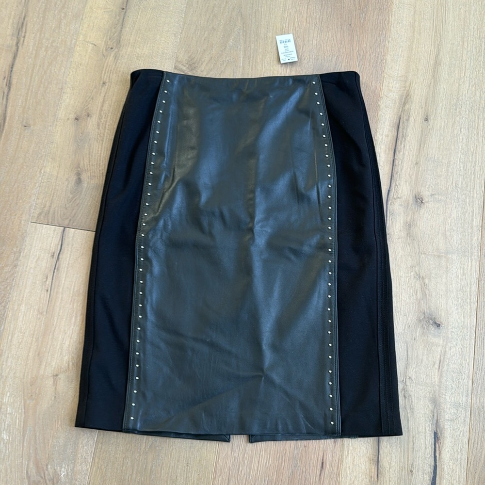 Leather skirt